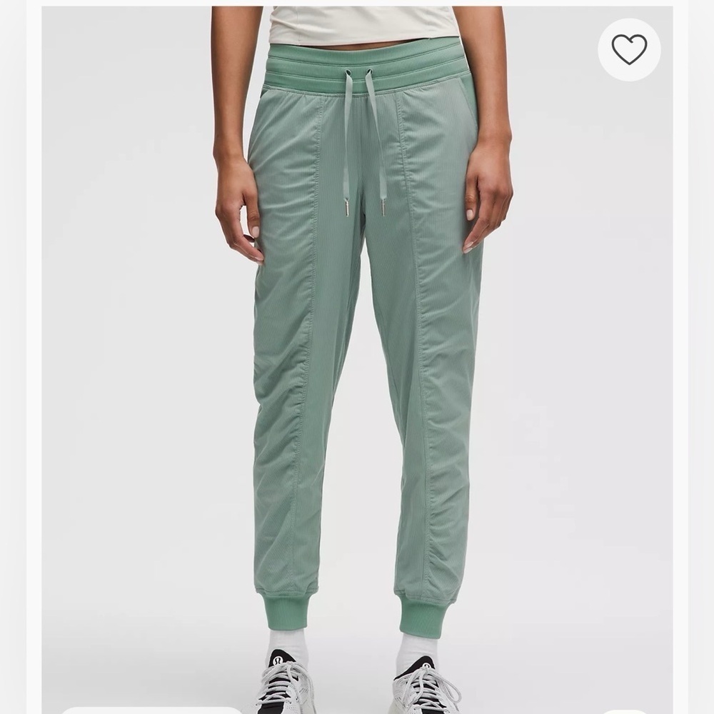 NWT Dance Studio Mid-Rise Jogger Full Length Crater Blue Size 4